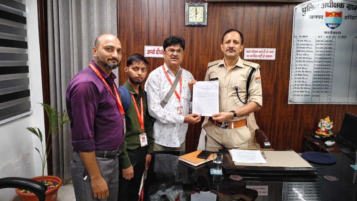 पिरान कलियर में बढ़ती अवैध गतिविधियों के खिलाफ जिला प्रेस क्लब ने उठाई आवाज, एसपी देहात को सौंपा ज्ञापन